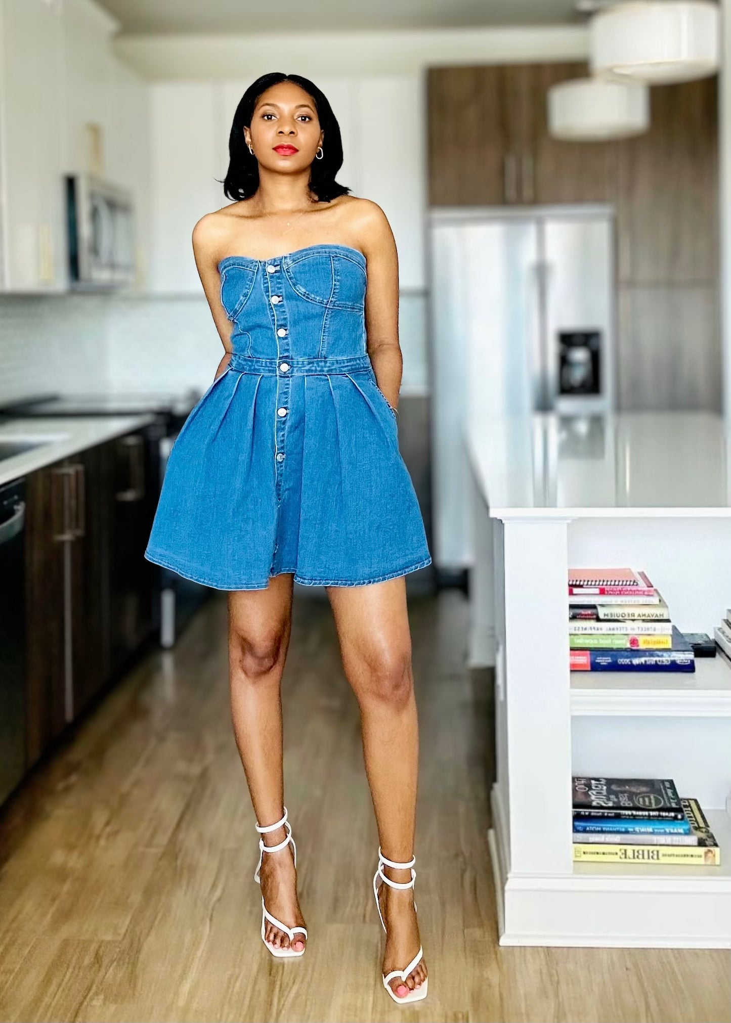 Baby Doll Denim Dress