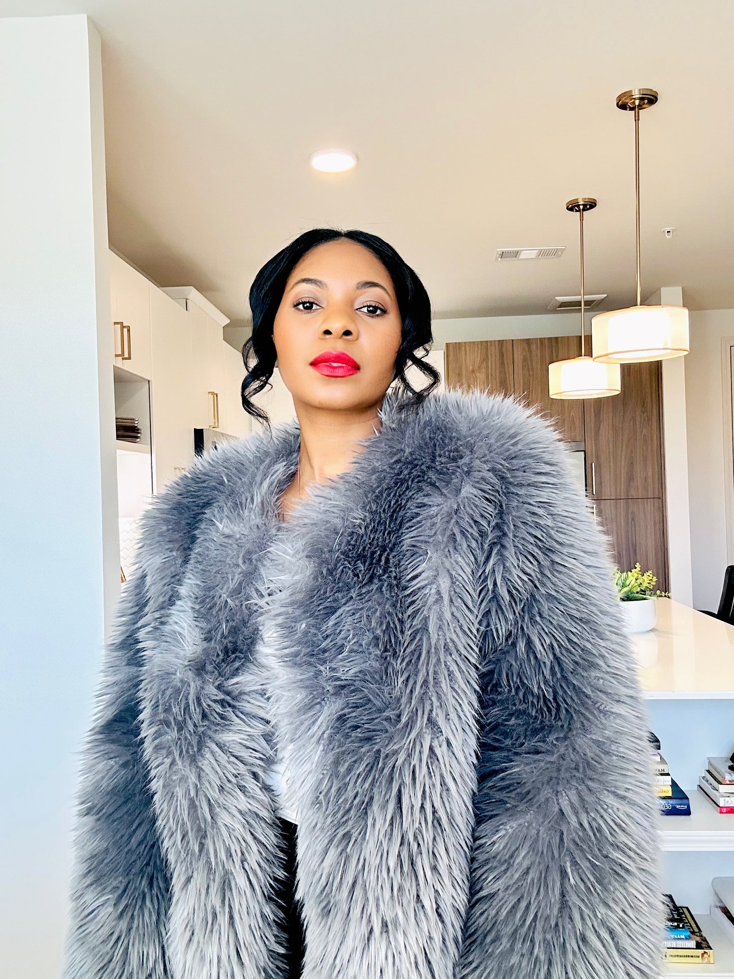 Faux Fur Jacket