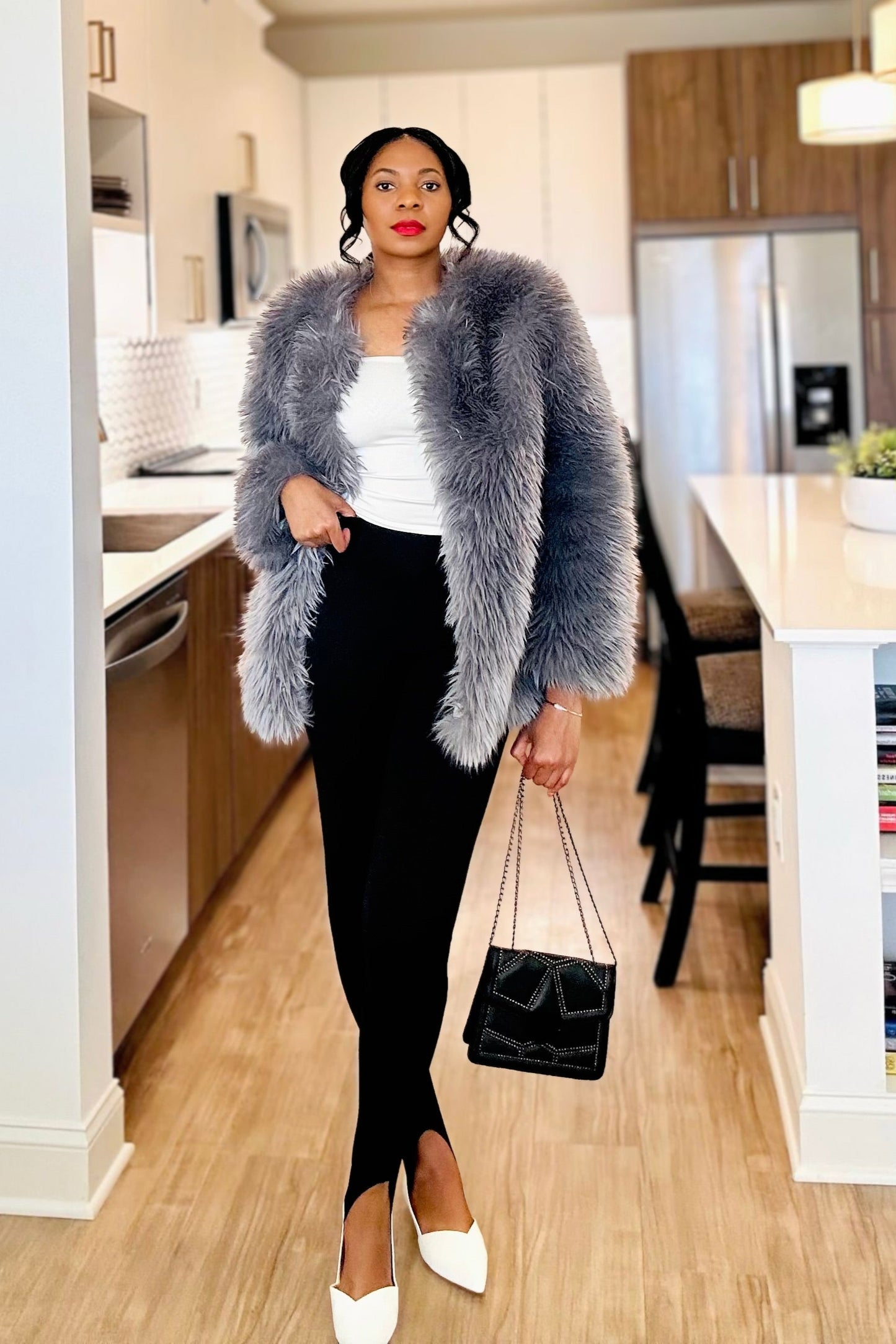Faux Fur Jacket