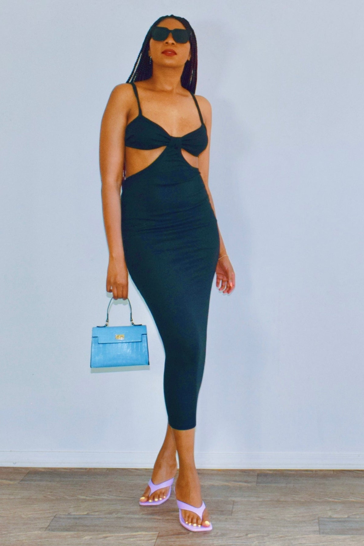 Cut It Out Body Fitting Dress