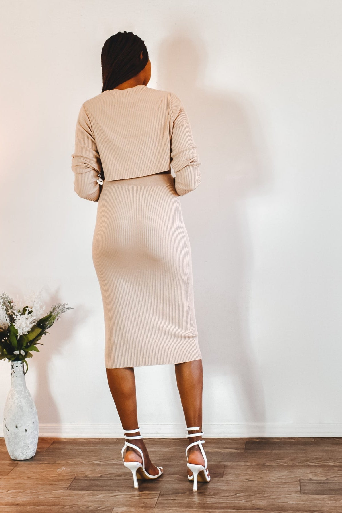 Cozy Knit Crop Set