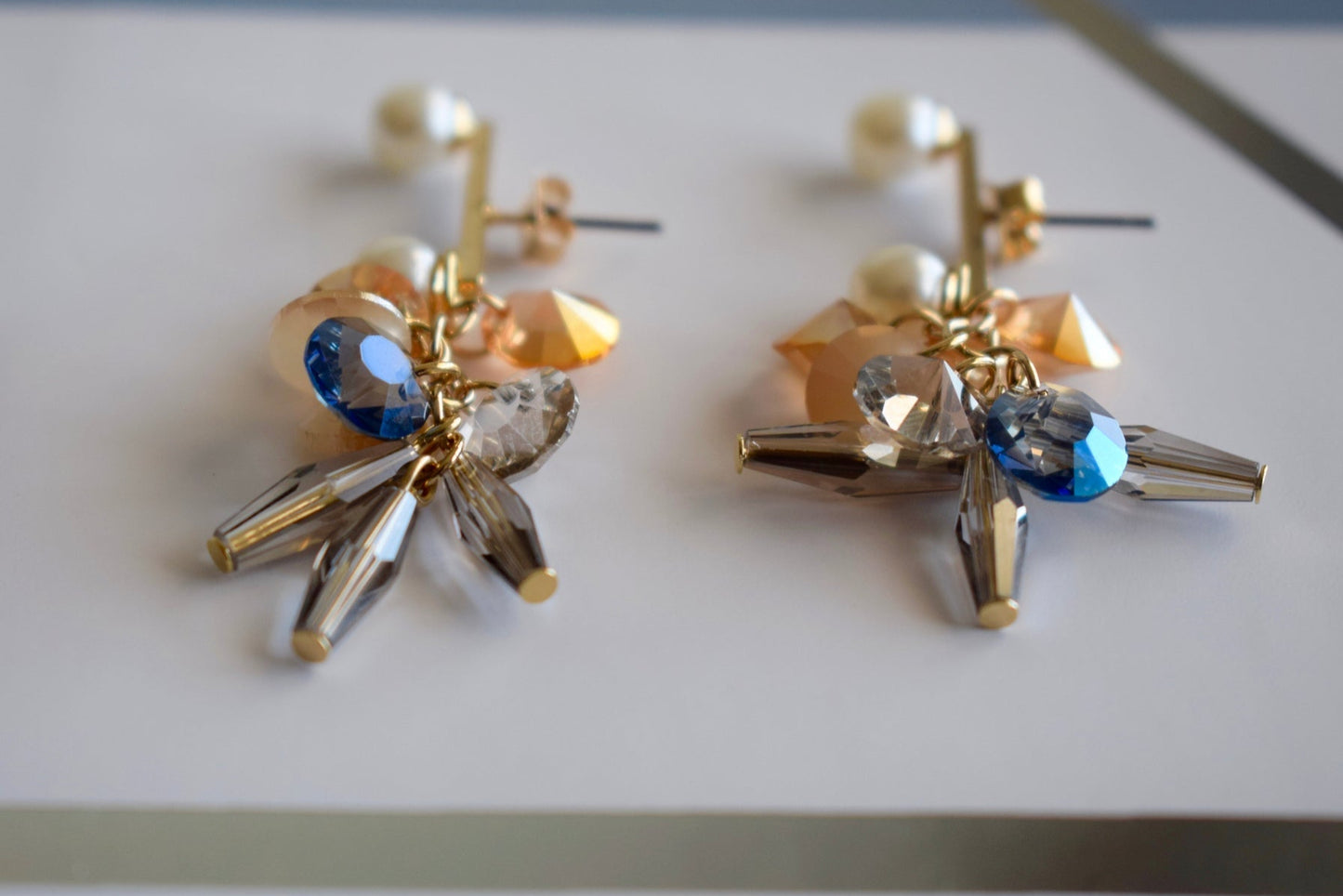Pearl Stone Earrings