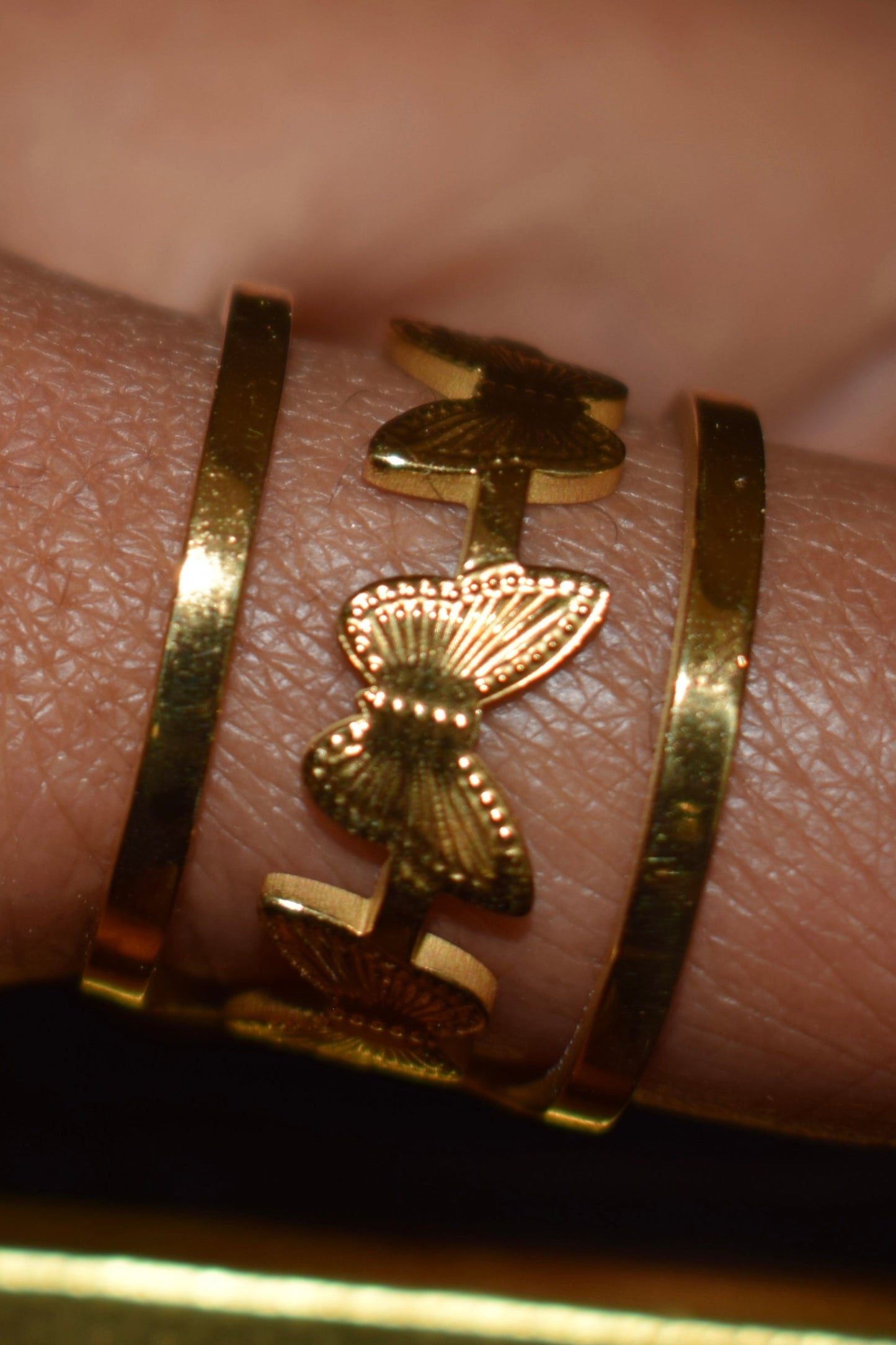Butterfly Adjustable Ring