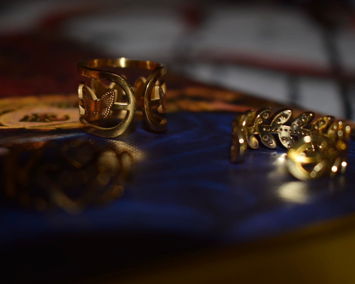 Butterfly Adjustable Ring