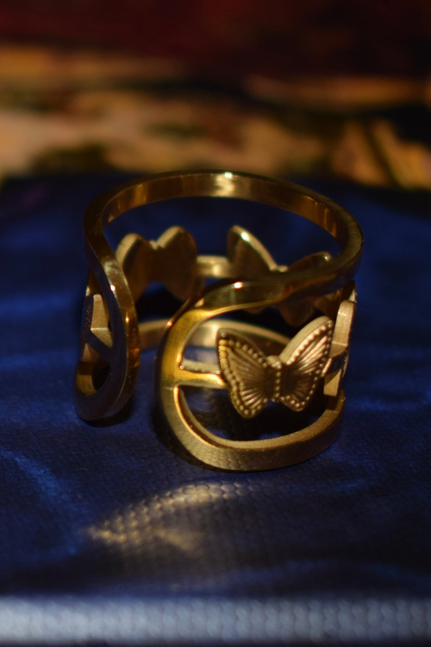 Butterfly Adjustable Ring