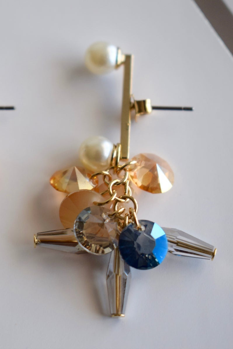 Pearl Stone Earrings